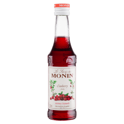 Preparado Alimentício Xarope Cranberry Monin Garrafa 250ml