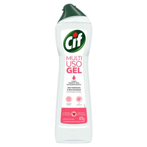 Limpador Multiuso Em Gel Cif Squeeze 475ml