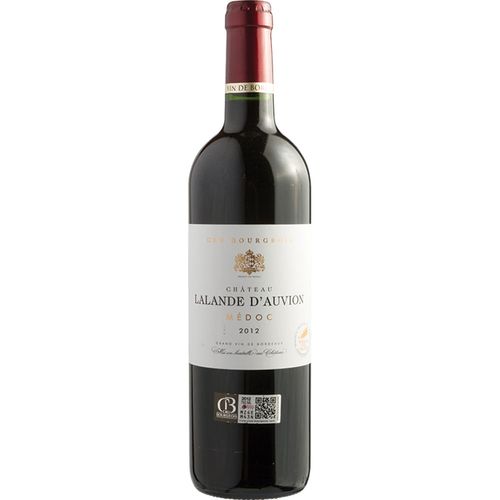 Vinho Francês Château Lalande D' Auvion Médoc 750ml
