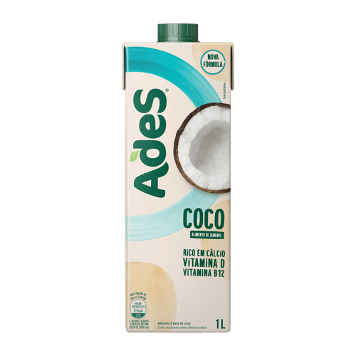 Bebida à Base de Coco Ades Caixa 1l