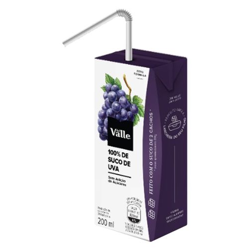Suco Del Valle 100% Uva 200ml