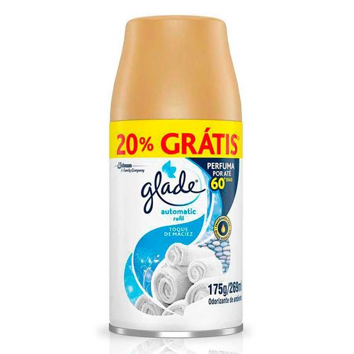 Odorizador de Ambiente Toque de Maciez Glade Automatic Frasco 269ml Spray Refil Oferta Especial