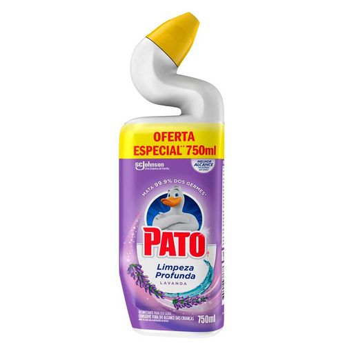 Limpador Sanitário Pato Cloro Gel Lavanda 750ml