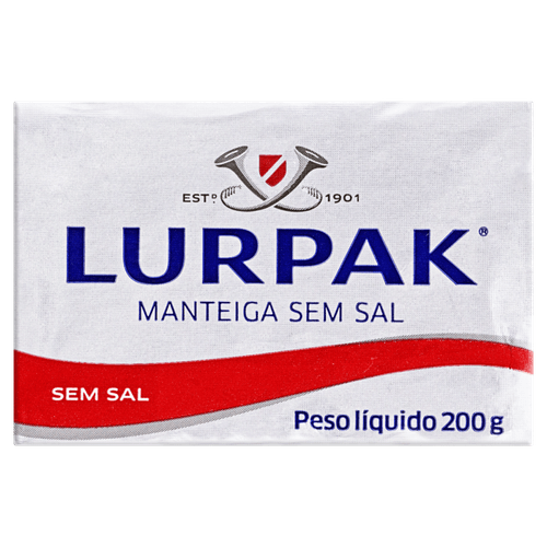 Manteiga sem Sal Lurpak 200g