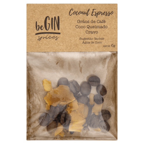 Preparo de Bebidas Drinks Begin Coconut Espress 40g