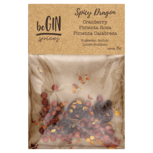 Especiarias Para Gin Tônica Begin Spicy Dragon 40g