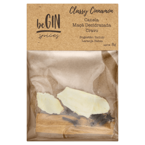 Especiarias Para Gin Tônica Begin Classy Cinnamon 40g