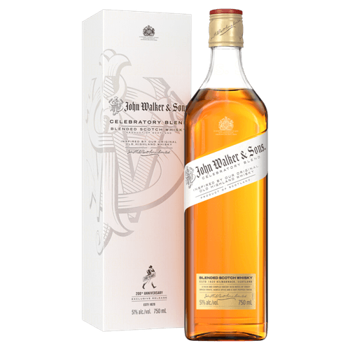 Whisky Escocês Blended Celebratory 200 Years Johnnie Walker Garrafa 750ml