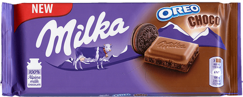 Chocolate Milka Oreo Brownie 100G