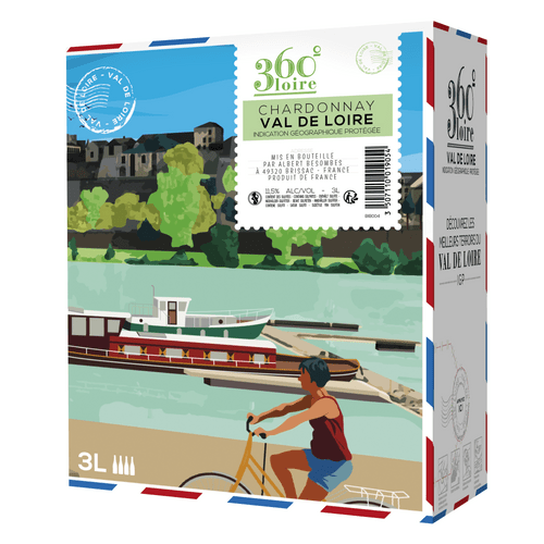 Vinho Branco Francês 360º Val De Loire Igp Sauvignon Blanc