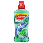 Enxaguante-Bucal-Antisseptico-Zero-Alcool-Fresh-Mint-Colgate-Plax-Frasco-Leve-750ml-Pague-500ml