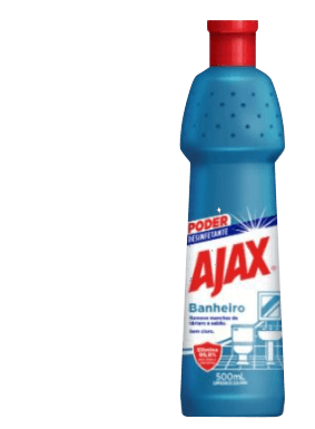 Desinfetante de Uso Geral Banheiro Ajax Squeeze 500ml