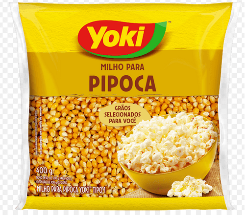 Milho para Pipoca Tipo 1 Yoki Pacote 400g