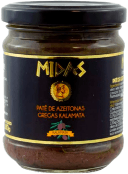 Pasta Azeitona Kalamata Midas 180g