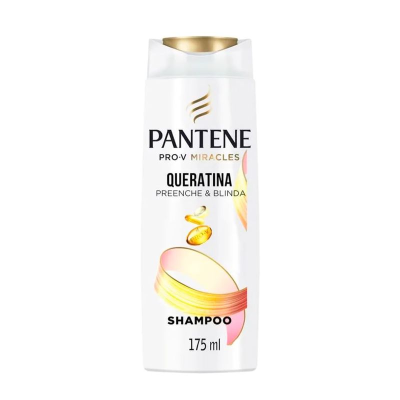 Shampoo-Queratina-e-Pro-Vitamina-B5-Pantene-Pro-V-MIracles-Queratina-Preenche---Blinda-Frasco-175ml