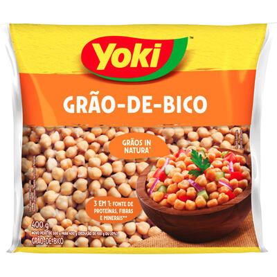 Grão-de-Bico Yoki Pacote 400g