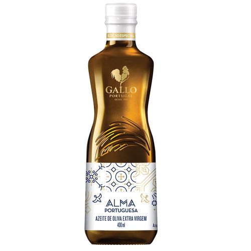 Azeite de Oliva Extra Virgem Gallo Alma Portuguesa Vidro 400ml Edição Especial