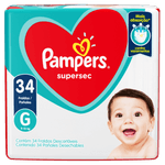 Fralda-Descartavel-Infantil-Pampers-Supersec-G-9-a-13kg-Pacote-34-Unidades