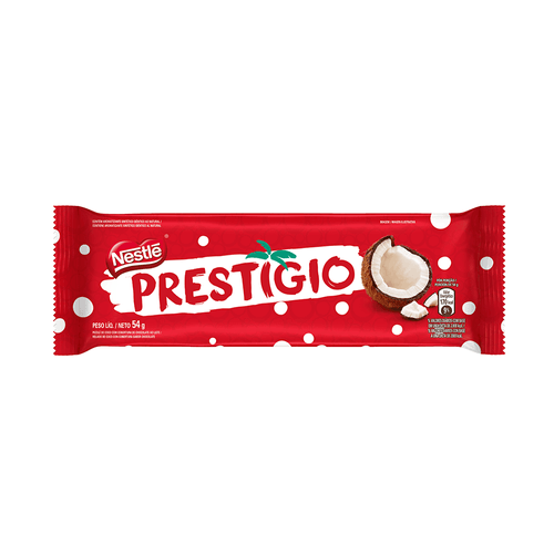 Picolé Prestígio Coco e Chocolate Nestlé 54g