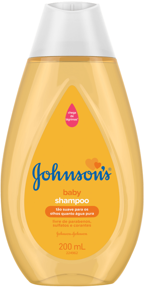 Shampoo de Glicerina Johnson's Baby Frasco 200ml