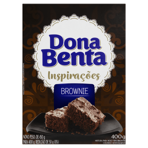 MIST BOLO D BENTA 450G CX BROWNIE