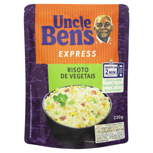Risoto de Vegetais Uncle Bens Express 220g