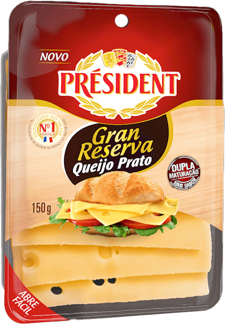 Queijo Prato Maturado Président Gran Reserva 150g