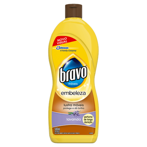 Lustra-Móveis Lavanda Bravo Embeleza Squeeze 500ml