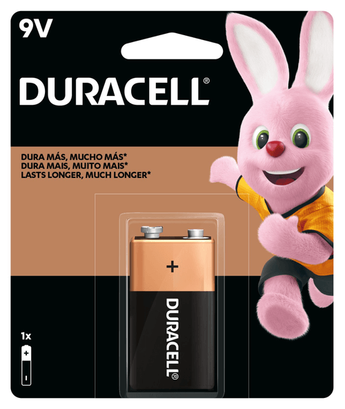 Bateria Duracell MN1604 P/ Violão 9 VCC Alcalina - AC2405