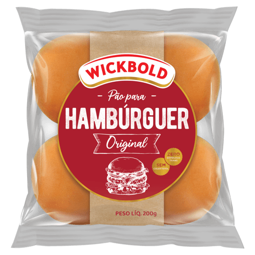 Pão para Hambúrguer Wickbold 200G