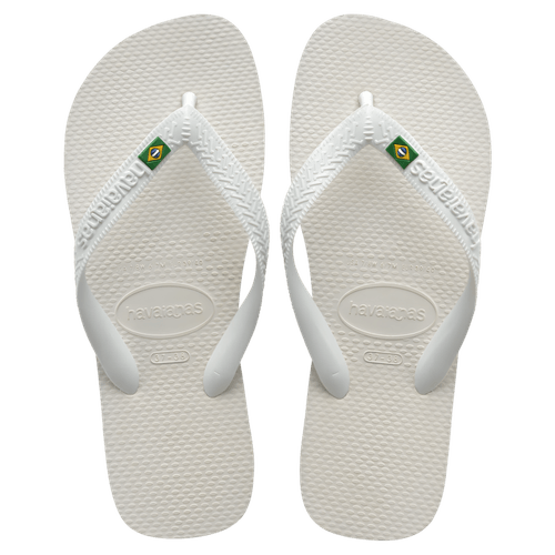 Chinelo Branco Brasil Havaianas n° 37/38