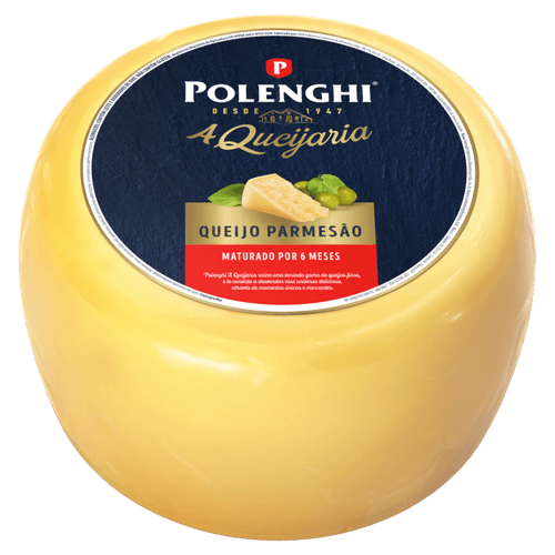 Queijo Parmesão Polenghi A Queijaria Pedaço 1Kg
