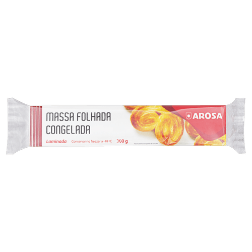 Massa Folhada Arosa Congelada 300 g