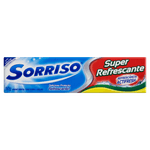 Creme-Dental-com-Fluor-e-Calcio-Sorriso-Super-Refrescante-Caixa-50g