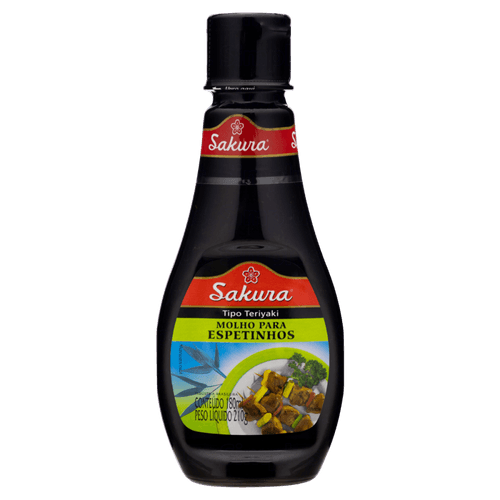 Molho para Espetinhos Tipo Teriyaki Sakura Squeeze 180ml