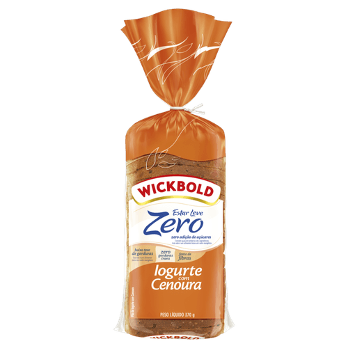 Pão de Forma Wickbold Light Iogurte e Cenoura  300 g