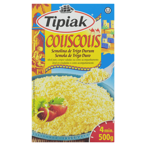 Cuscuz Tipiak Caixa 500g