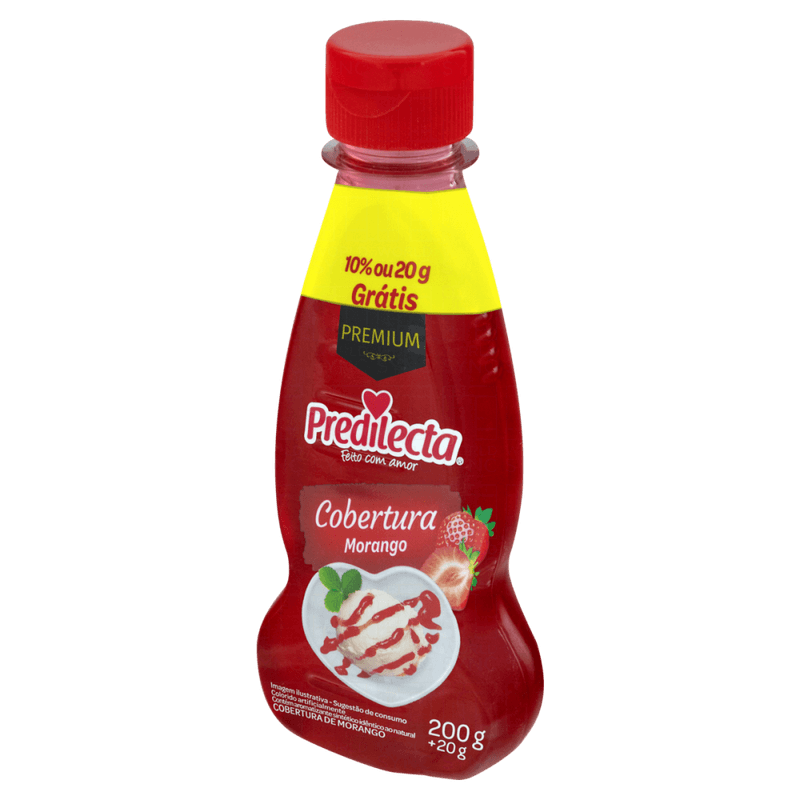 Cobertura-para-Sorvete-Morango-Predilecta-Premium-Squeeze-220g-Gratis-20g