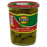 Azeitona-Verde-em-Conserva-Zuppa-Vidro-Peso-Liquido-160g-Peso-Drenado-100g