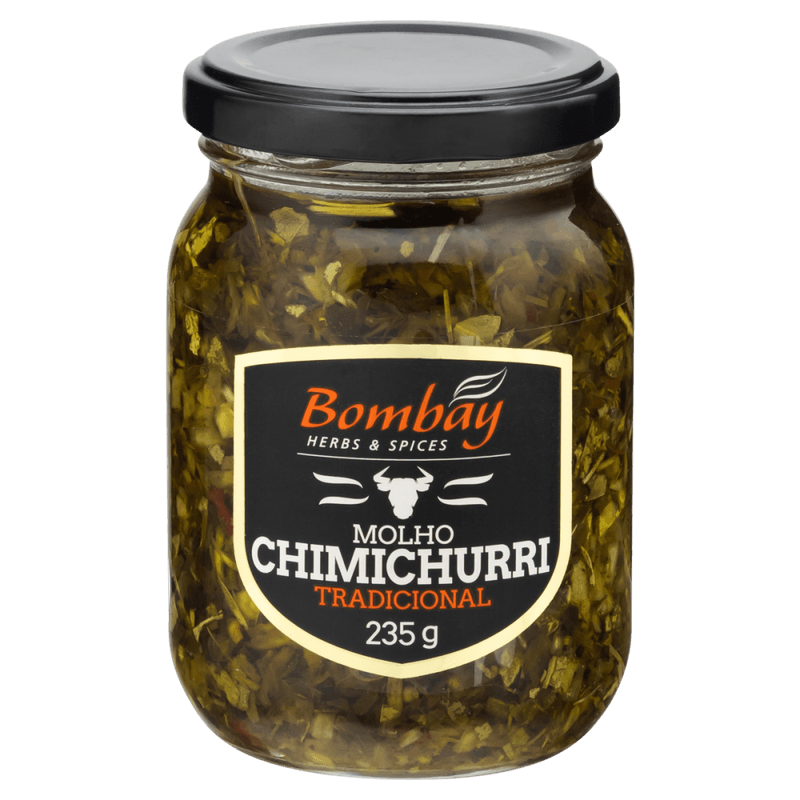 Molho-Chimichurri-Tradicional-Bombay-Herbs---Spices-Vidro-235g