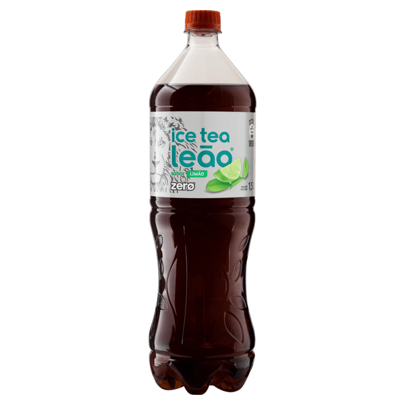 Cha-Preto-Ice-Tea-Limao-sem-Adicao-de-Acucar-Leao-Zero-Garrafa-15l