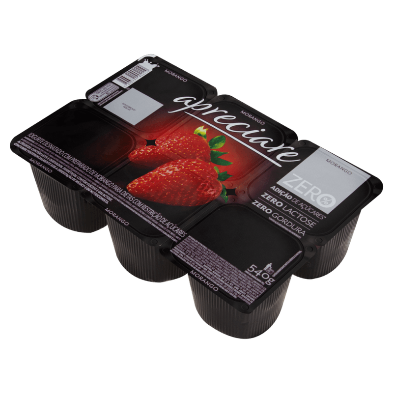 Iogurte-Desnatado-Morango-Zero-Lactose-Apreciare-Bandeja-540g-6-Unidades