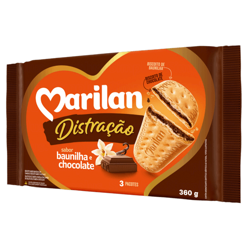 Biscoito Marilan Distração Chocolate 360 g