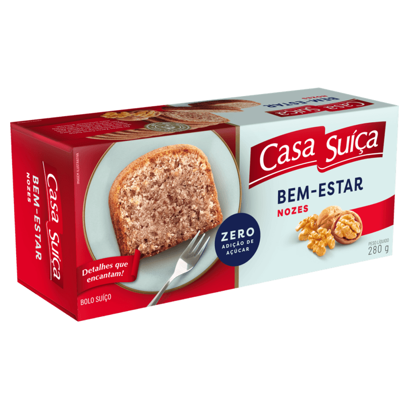 Bolo-Suico-com-Nozes-e-Castanha-de-Caju-sem-Adicao-de-Acucar-Casa-Suica-Bem-Estar-Caixa-280g