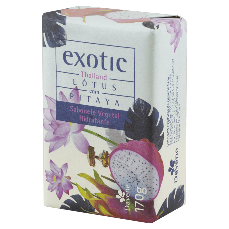 Sabonete-em-Barra-Vegetal-Hidratante-Thailand-Lotus-com-Pitaya-Davene-Exotic-Envoltorio-170g