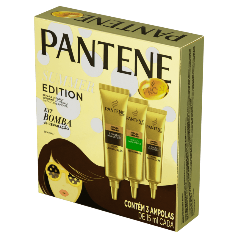 Ampola-de-Tratamento-Pantene-Pro-V-Bomba-de-Reparacao-3-Unidades-15ml-Cada-Summer-Edition