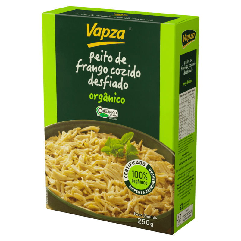 Peito-de-Frango-Cozido-e-Desfiado-Organico-Vapza-Caixa-250g