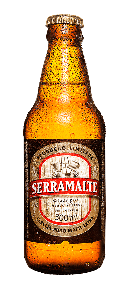 Cerveja Serramalte Puro Malte 300ml Long Neck