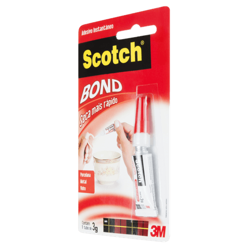 Adesivo Instantâneo Tubo Scotch Bond 3g