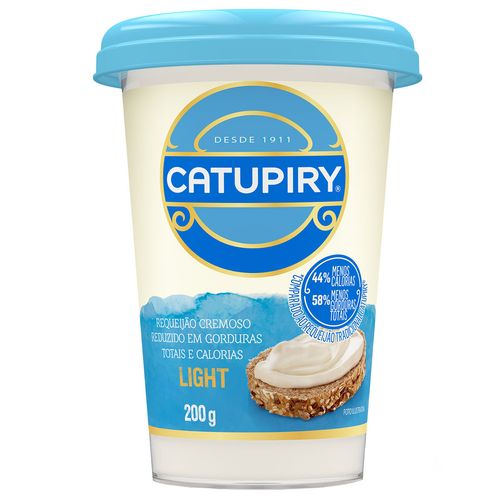 Requeijão Cremoso Light Catupiry Copo 200g